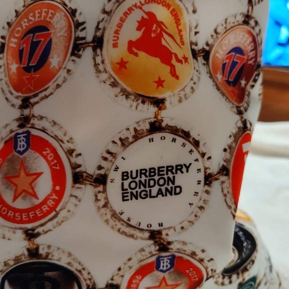 Authentic Burberry bottle cap nylon tote rare - Picture 4 of 15